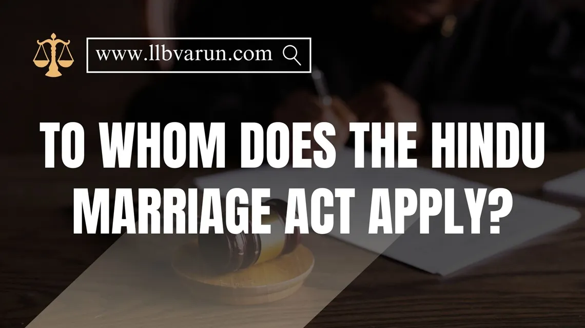 Hindu Marriage Act